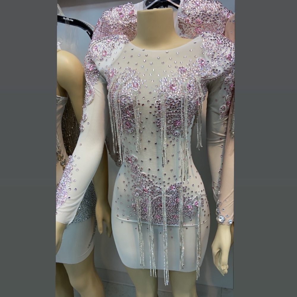 Mesh, Crystal Birthday Dress.
